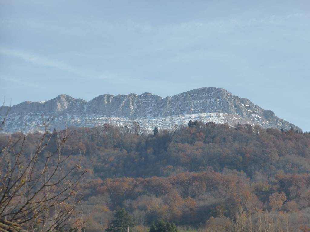 Zoom sur la montagne