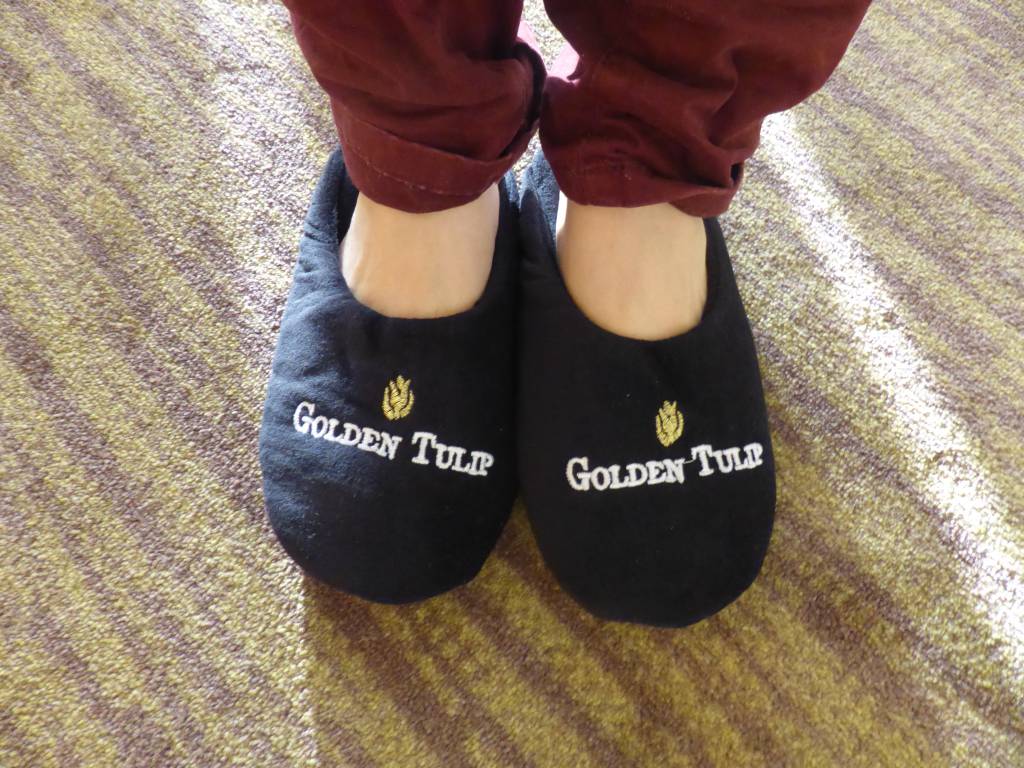 Chaussons golden tulip